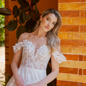Miss Beautiful Bride Kollektion 2026 Brautkleid Umstandskleid MGB262 (5) Fashion Queen