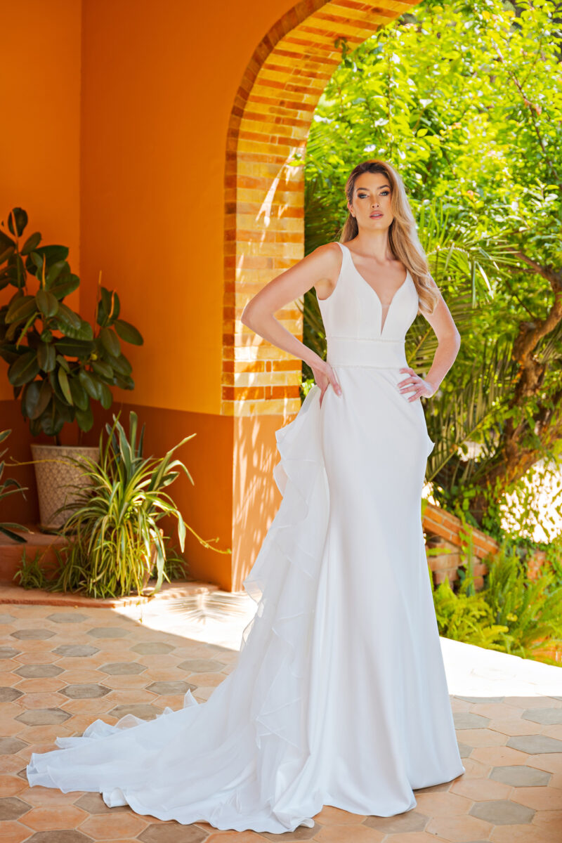 Miss Beautiful Bride Kollektion 2026 Brautkleid Umstandskleid MGB265 (1) Fashion Queen