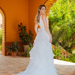 Miss Beautiful Bride Kollektion 2026 Brautkleid Umstandskleid MGB265 (3) Fashion Queen