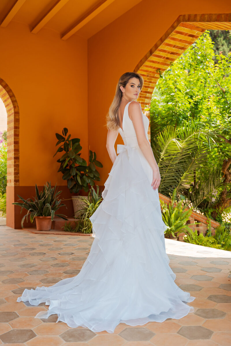 Miss Beautiful Bride Kollektion 2026 Brautkleid Umstandskleid MGB265 (3) Fashion Queen