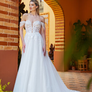 Miss Beautiful Bride Kollektion 2026 Brautkleid Umstandskleid MGB268 (1) Fashion Queen