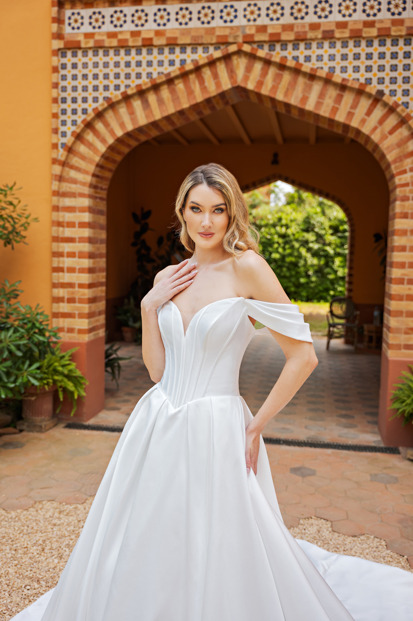 Miss Beautiful Bride Kollektion 2026 Brautkleid Umstandskleid MGB269 (2) Fashion Queen