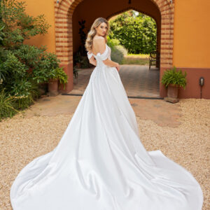 Miss Beautiful Bride Kollektion 2026 Brautkleid Umstandskleid MGB269 (3) Fashion Queen