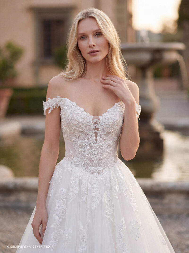 Amera Vera Kollektion 2027 Brautkleid B2618 (2) Fashion Queen