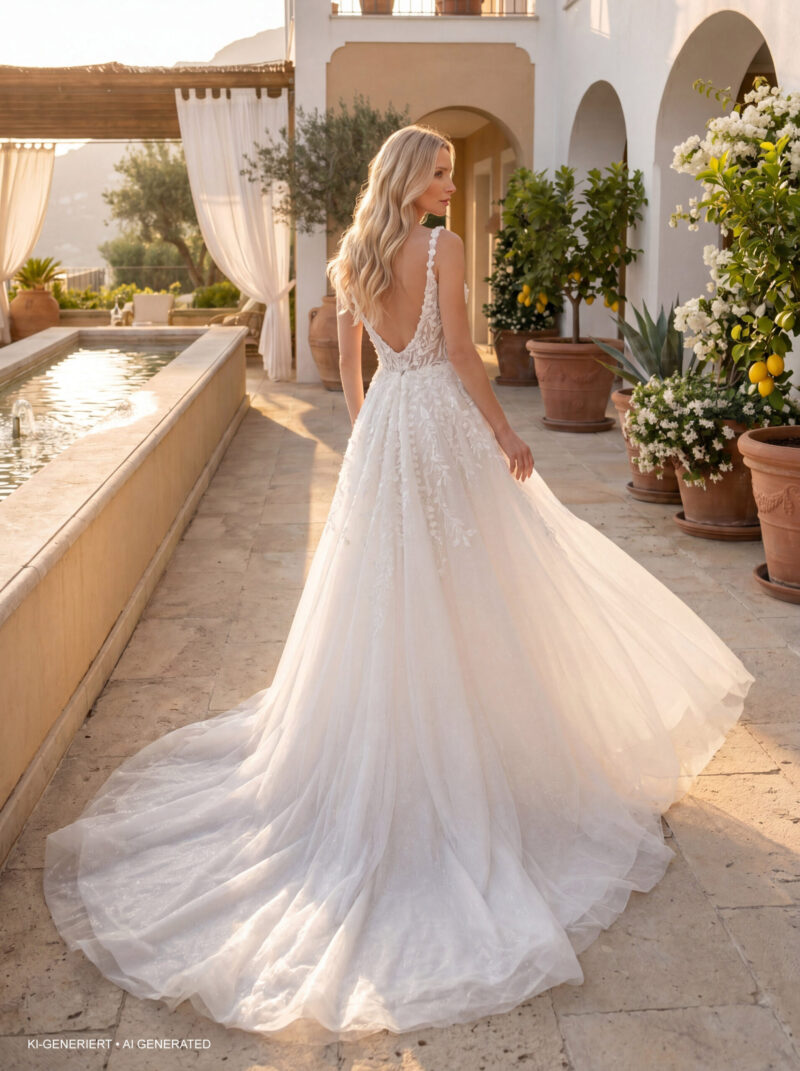 Amera Vera Kollektion 2027 Brautkleid B2707 (3) Fashion Queen