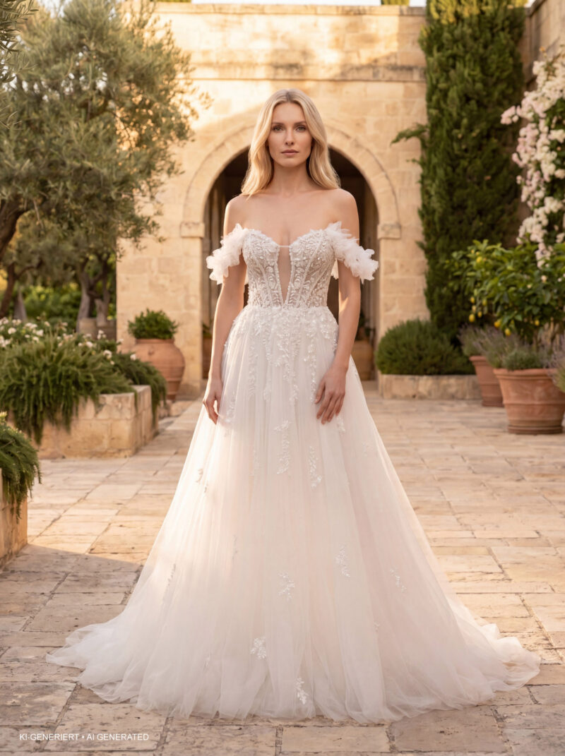 Amera Vera Kollektion 2027 Brautkleid B2712 (1) Fashion Queen
