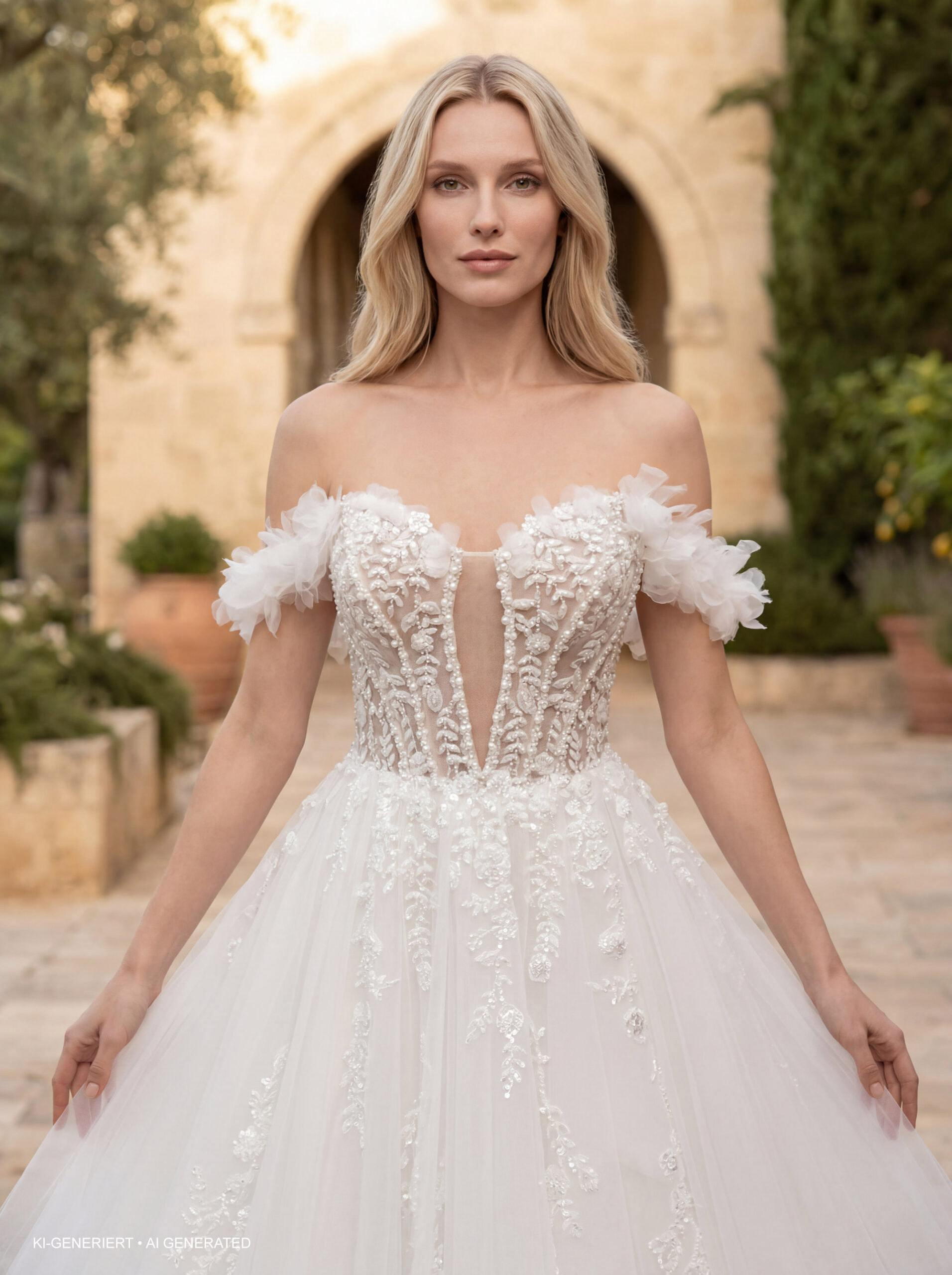 Amera Vera Kollektion 2027 Brautkleid B2712 (2) Fashion Queen