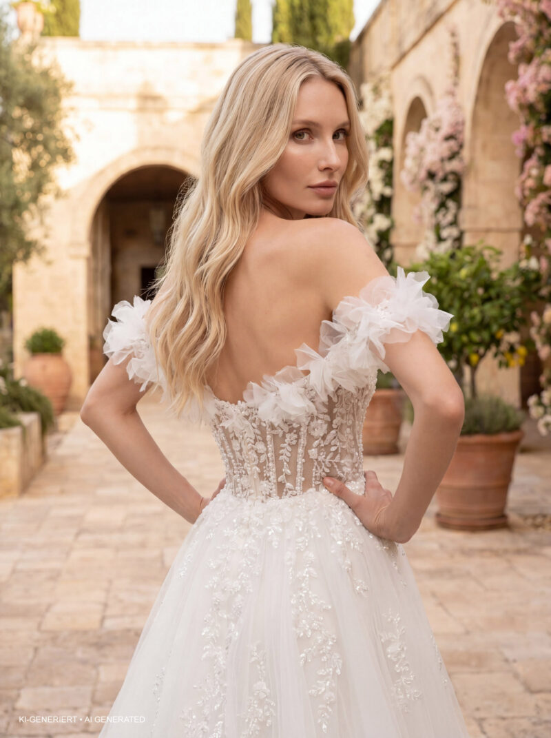 Amera Vera Kollektion 2027 Brautkleid B2712 (4) Fashion Queen