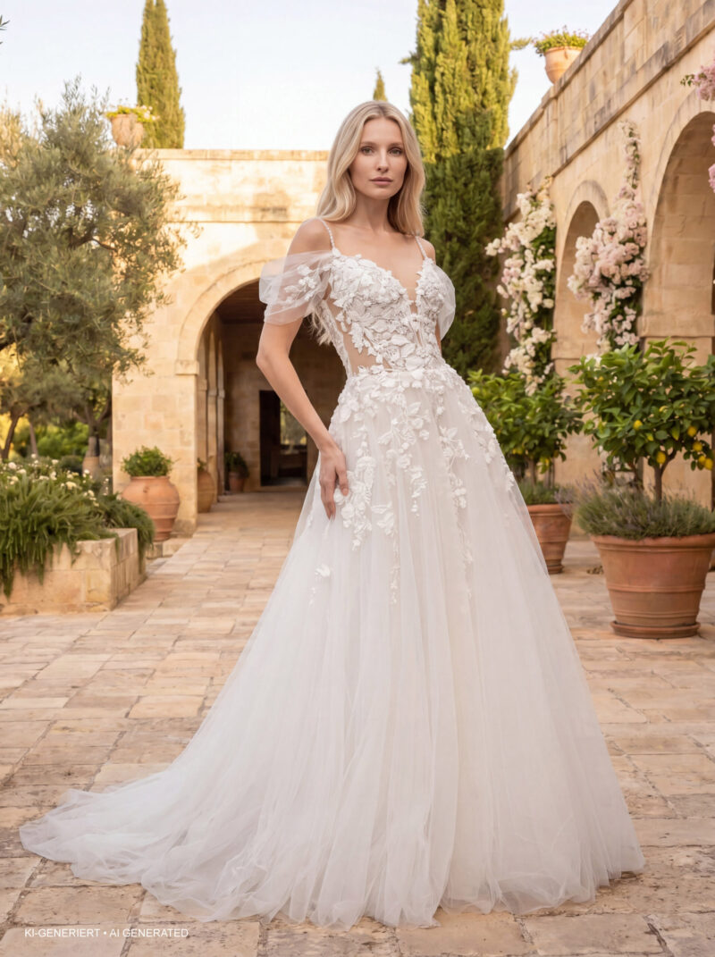 Amera Vera Kollektion 2027 Brautkleid B2718 (1) Fashion Queen