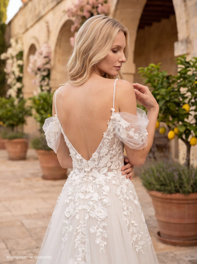 Amera Vera Kollektion 2027 Brautkleid B2718 (4) Fashion Queen