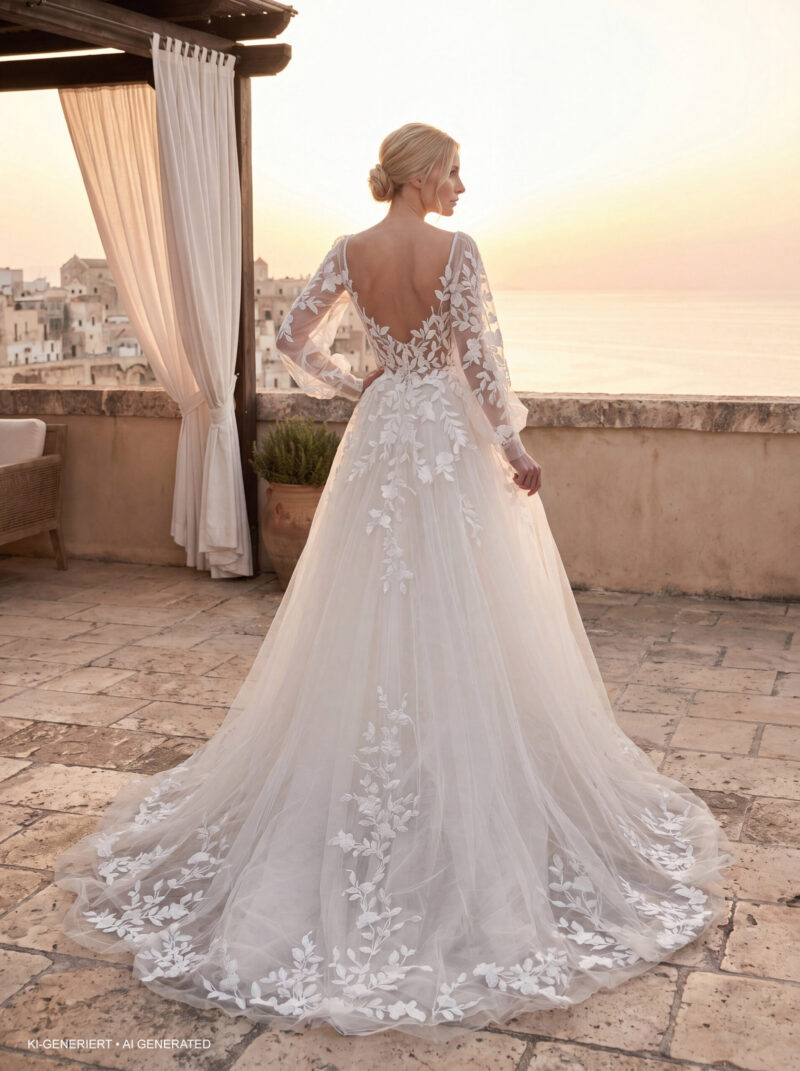 Amera Vera Kollektion 2027 Brautkleid B2720 (3) Fashion Queen