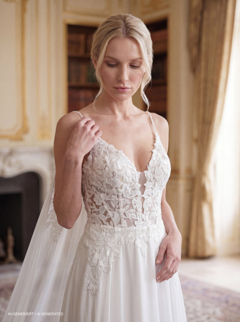 Miss Beautiful Bride Kollektion 2027 Brautkleid MGB275 (2) Fashion Queen