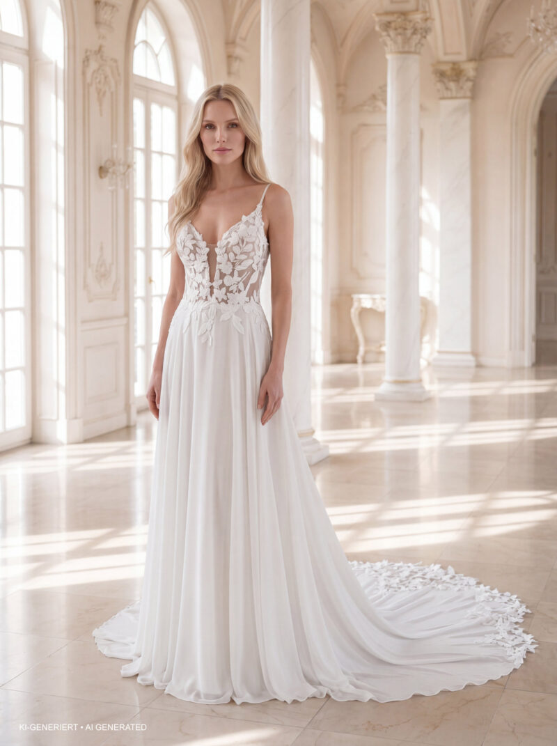 Miss Beautiful Bride Kollektion 2027 Brautkleid MGB276 (1) Fashion Queen