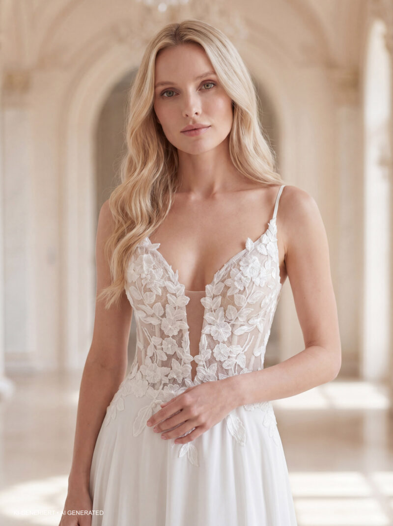 Miss Beautiful Bride Kollektion 2027 Brautkleid MGB276 (2) Fashion Queen