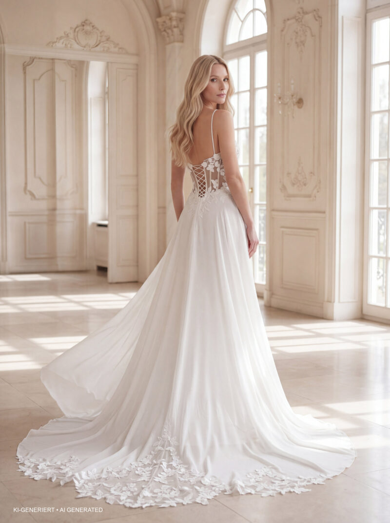 Miss Beautiful Bride Kollektion 2027 Brautkleid MGB276 (3) Fashion Queen