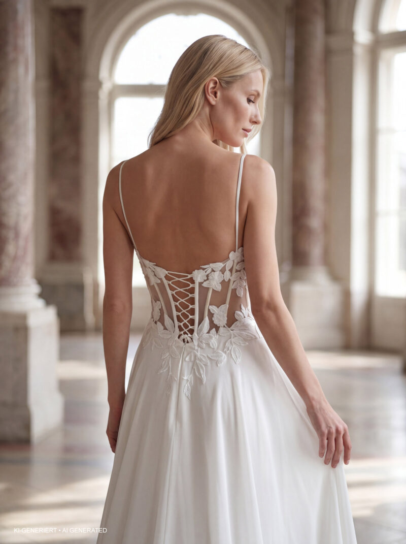 Miss Beautiful Bride Kollektion 2027 Brautkleid MGB276 (4) Fashion Queen