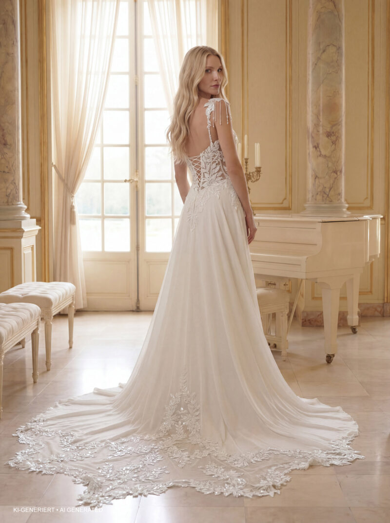 Miss Beautiful Bride Kollektion 2027 Brautkleid MGB277 (3) Fashion Queen