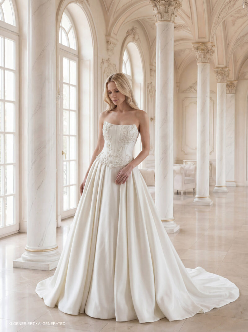 Miss Beautiful Bride Kollektion 2027 Brautkleid MGB280 (1) Fashion Queen