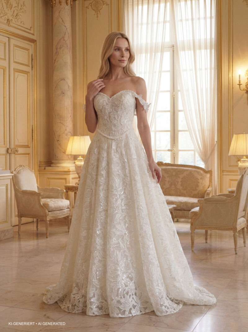 Miss Beautiful Bride Kollektion 2027 Brautkleid MGB281 (1) Fashion Queen