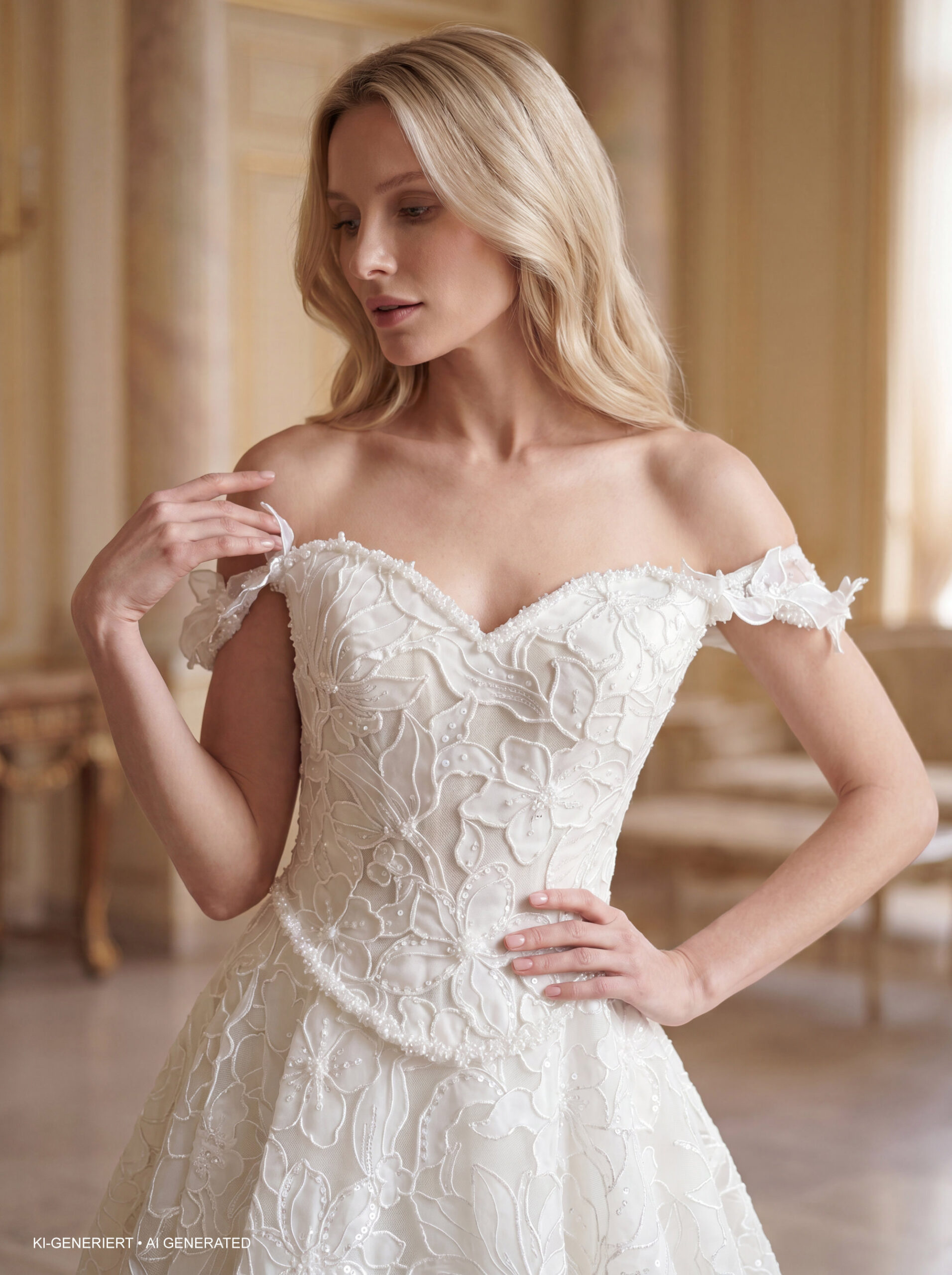 Miss Beautiful Bride Kollektion 2027 Brautkleid MGB281 (2) Fashion Queen