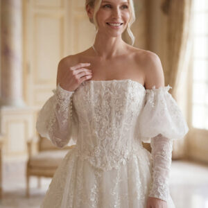 Miss Beautiful Bride Kollektion 2027 Brautkleid MGB282 (2) Fashion Queen