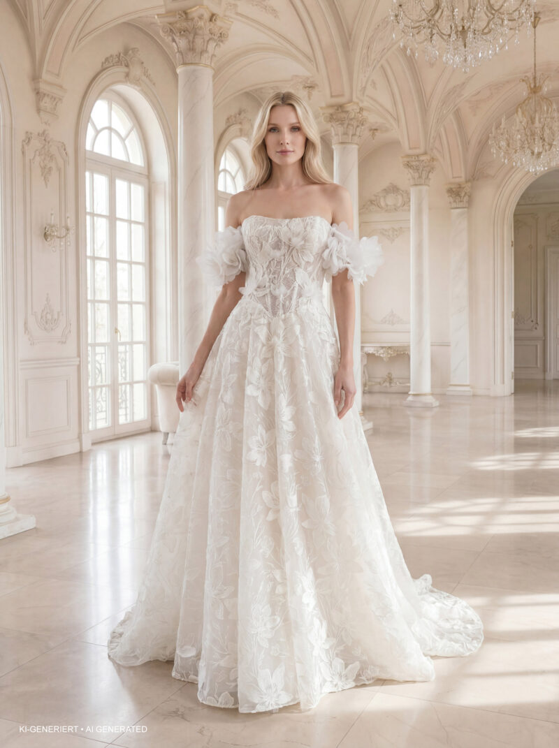 Miss Beautiful Bride Kollektion 2027 Brautkleid MGB285 (1) Fashion Queen