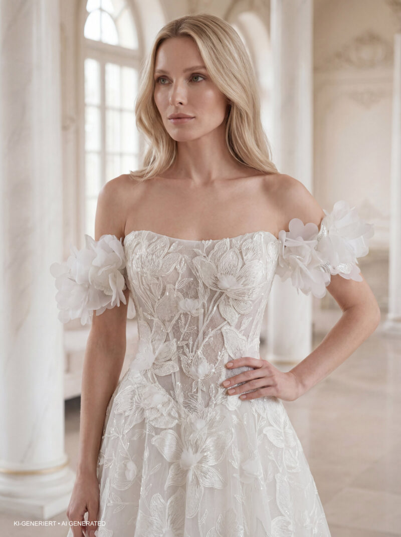 Miss Beautiful Bride Kollektion 2027 Brautkleid MGB285 (2) Fashion Queen