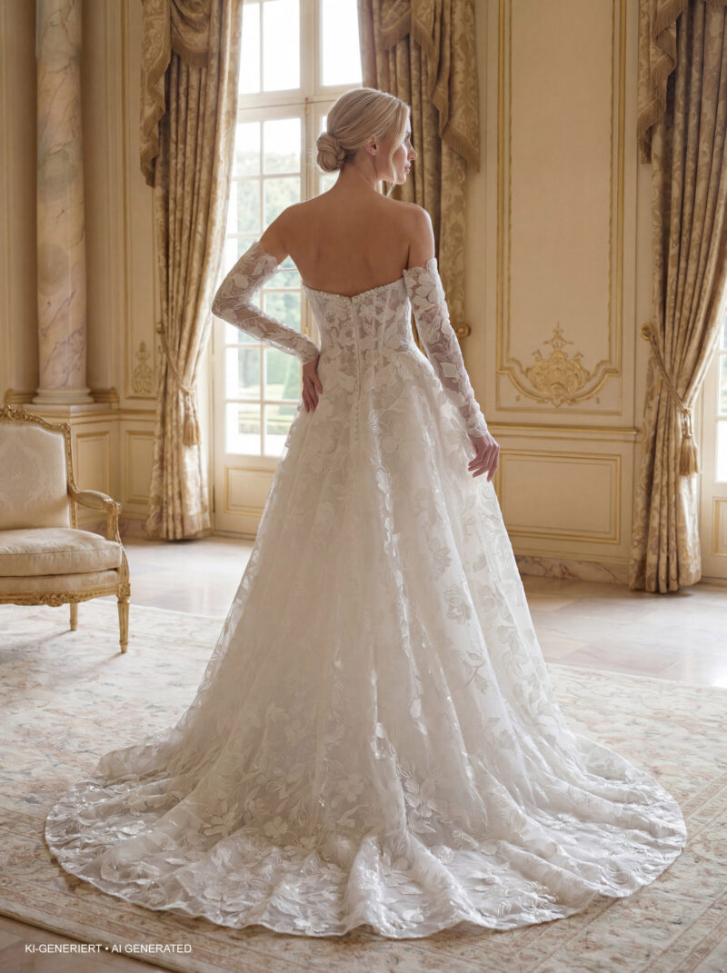 Miss Beautiful Bride Kollektion 2027 Brautkleid MGB286 (3) Fashion Queen