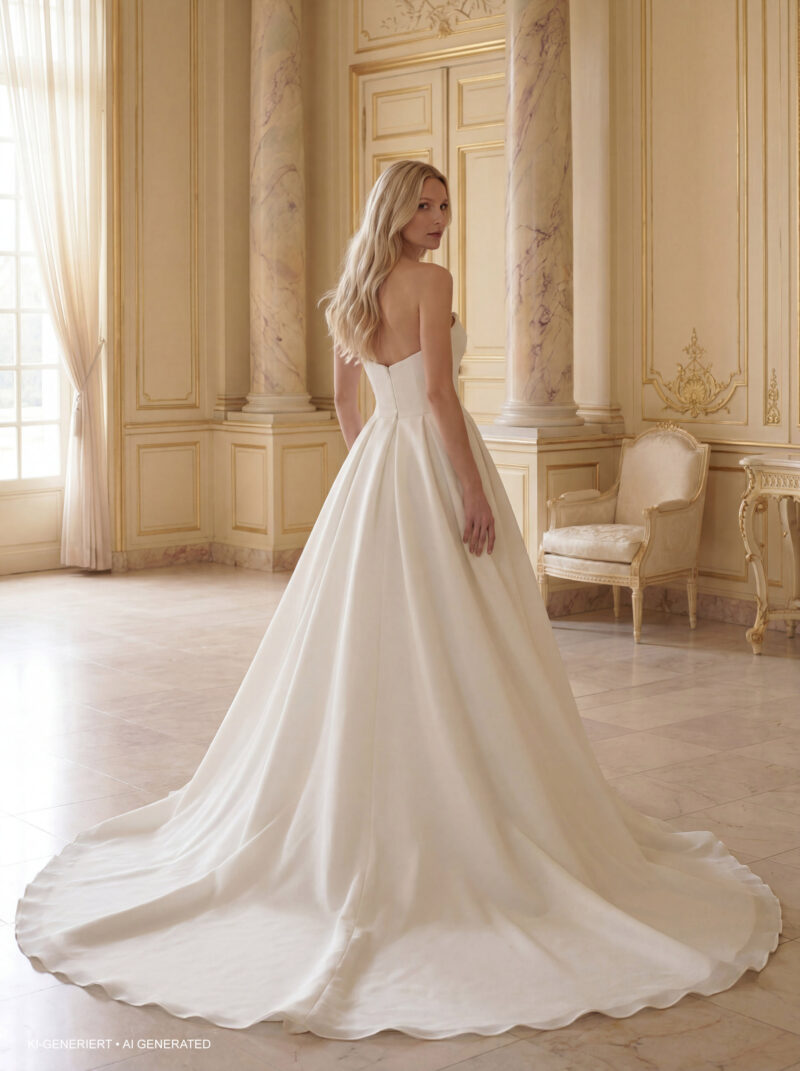 Miss Beautiful Bride Kollektion 2027 Brautkleid MGB288 (3) Fashion Queen