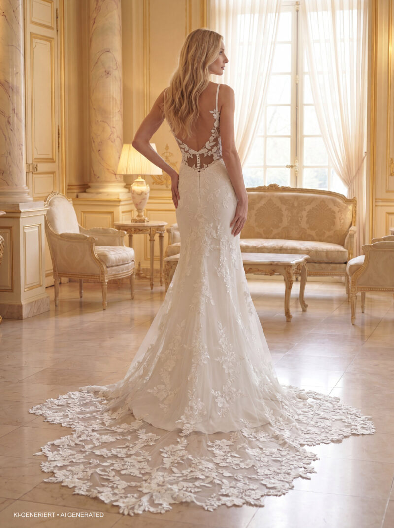 Miss Beautiful Bride Kollektion 2027 Brautkleid MGB289 (3) Fashion Queen