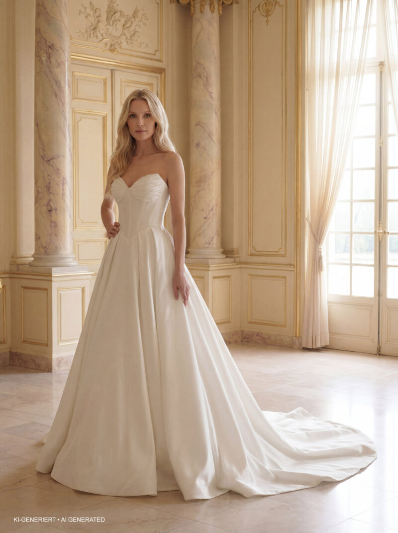 Miss Beautiful Bride Kollektion 2027 Brautkleid MGB290 (1) Fashion Queen