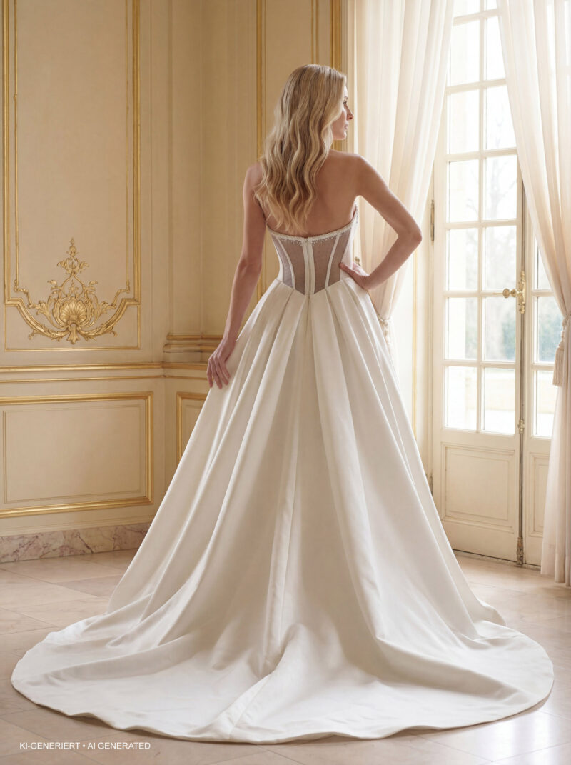 Miss Beautiful Bride Kollektion 2027 Brautkleid MGB290 (3) Fashion Queen