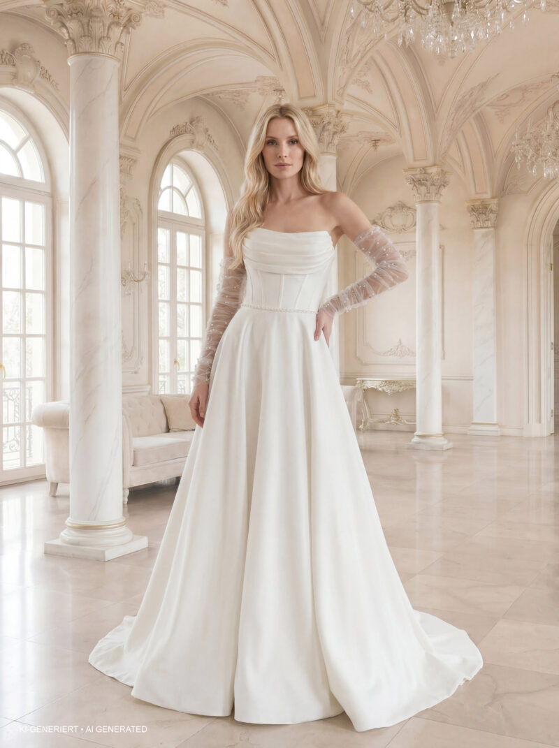 Miss Beautiful Bride Kollektion 2027 Brautkleid MGB291 (1) Fashion Queen