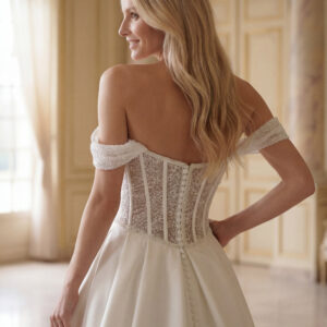 Miss Beautiful Bride Kollektion 2027 Brautkleid MGB293 (4) Fashion Queen
