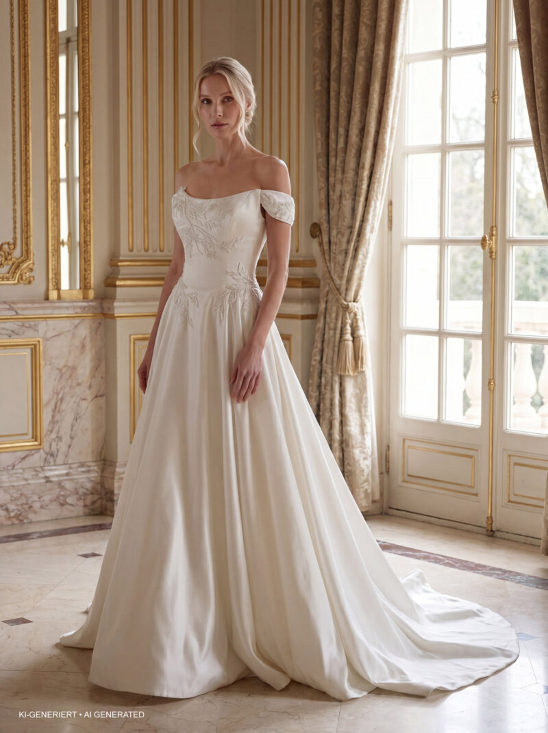 Miss Beautiful Bride Kollektion 2027 Brautkleid MGB297 (1) Fashion Queen