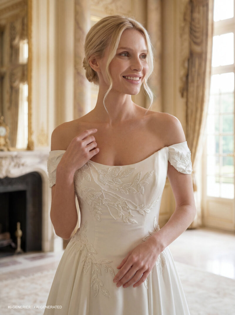 Miss Beautiful Bride Kollektion 2027 Brautkleid MGB297 (2) Fashion Queen