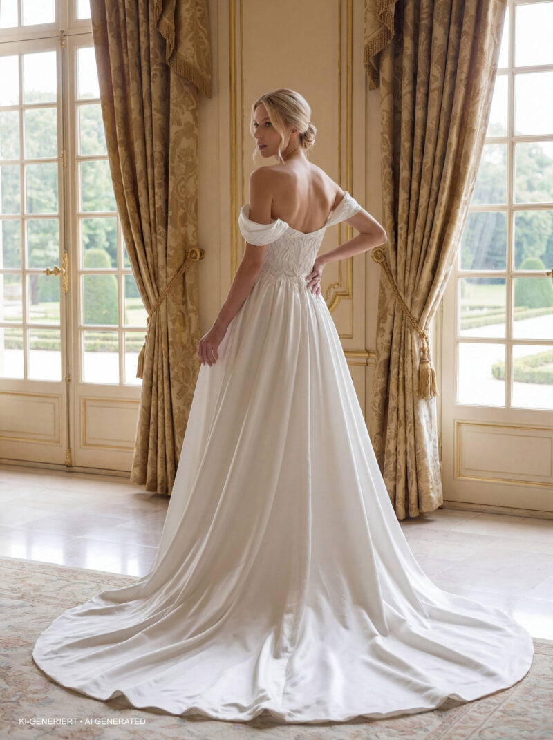 Miss Beautiful Bride Kollektion 2027 Brautkleid MGB297 (3) Fashion Queen