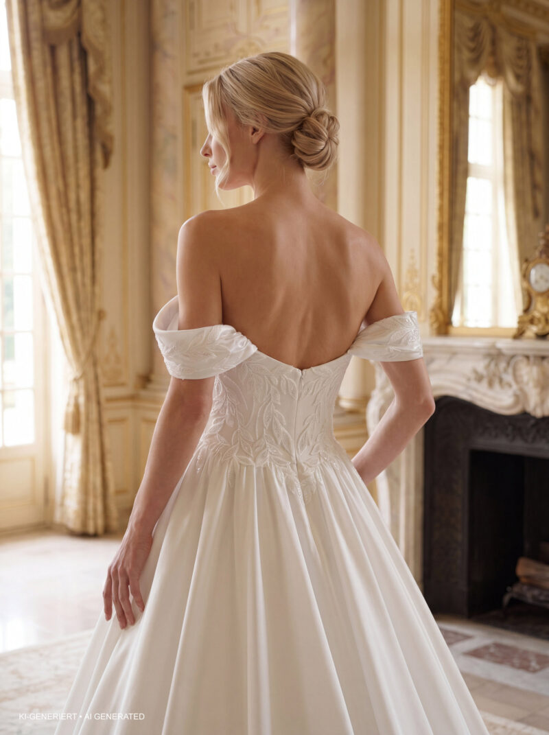 Miss Beautiful Bride Kollektion 2027 Brautkleid MGB297 (4) Fashion Queen
