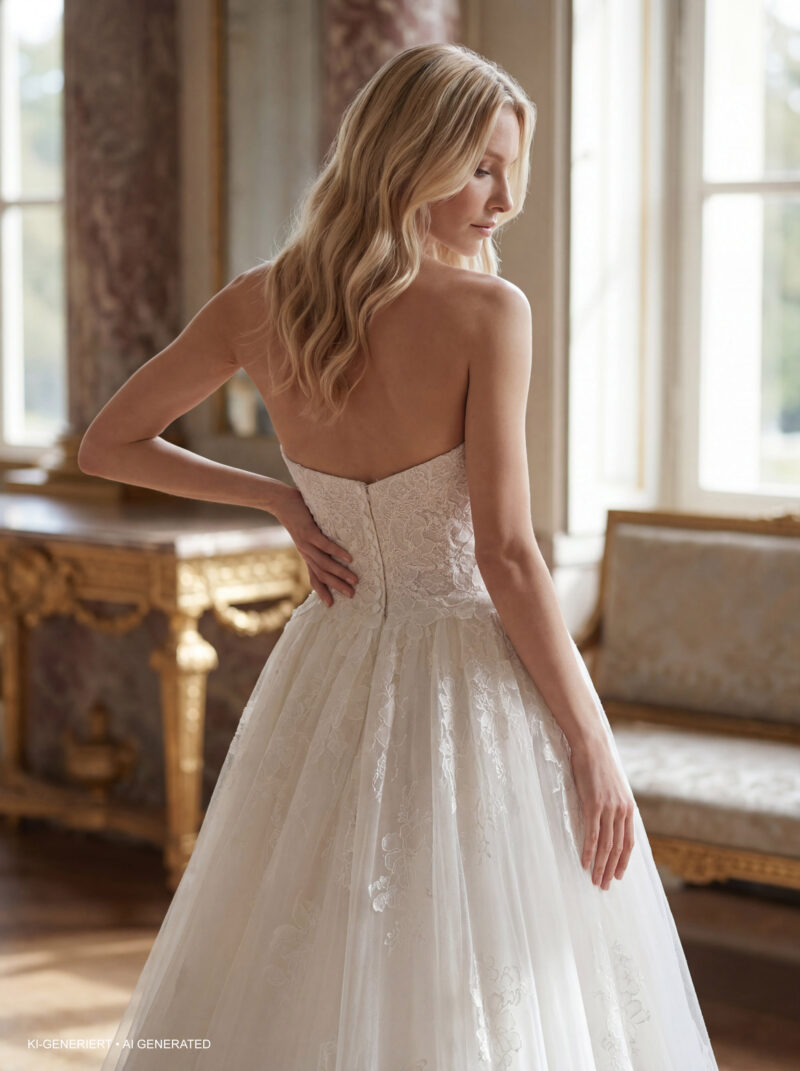 Miss Beautiful Bride Kollektion 2027 Brautkleid MGB298 (4) Fashion Queen