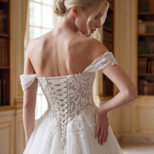 Miss Beautiful Bride Kollektion 2027 Brautkleid MGB299 (4) Fashion Queen