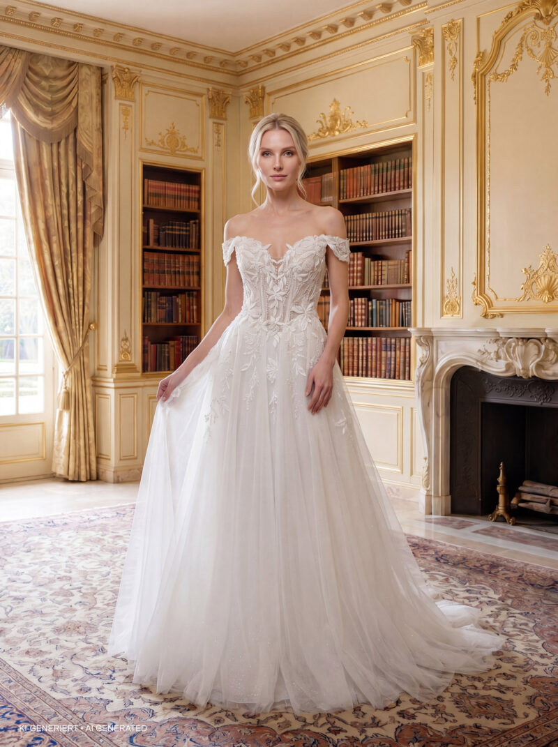 Miss Beautiful Bride Kollektion 2027 Brautkleid MGB299 new (1) Fashion Queen
