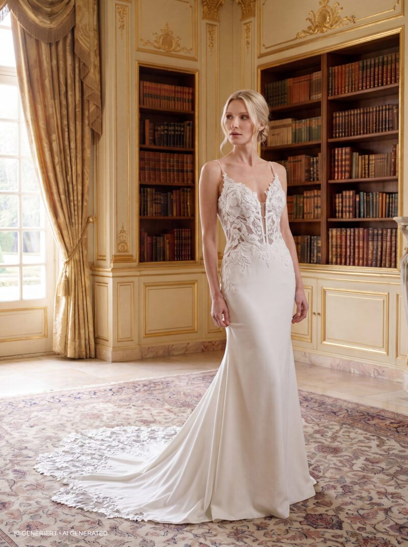 Miss Beautiful Bride Kollektion 2027 Brautkleid MGB300 (1) Fashion Queen