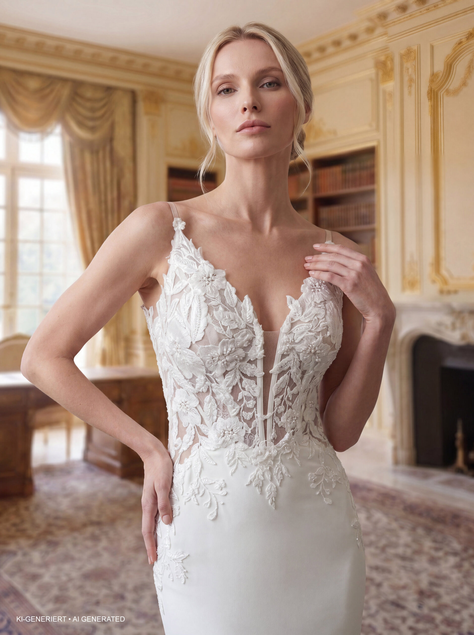 Miss Beautiful Bride Kollektion 2027 Brautkleid MGB300 (2) Fashion Queen