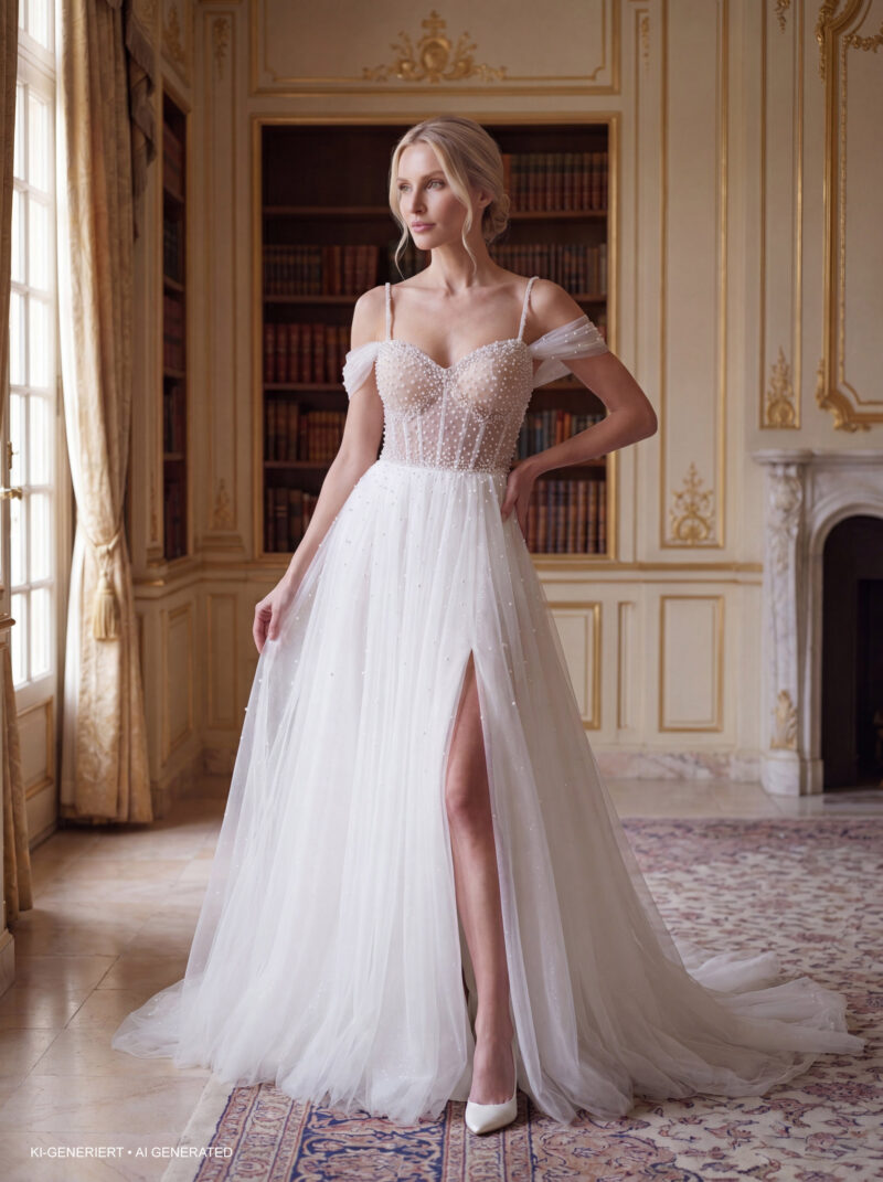 Miss Beautiful Bride Kollektion 2027 Brautkleid MGB301 (1) Fashion Queen