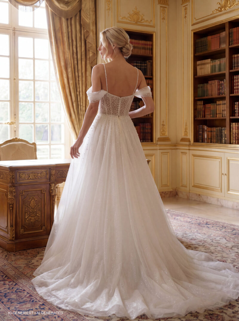 Miss Beautiful Bride Kollektion 2027 Brautkleid MGB301 (3) Fashion Queen
